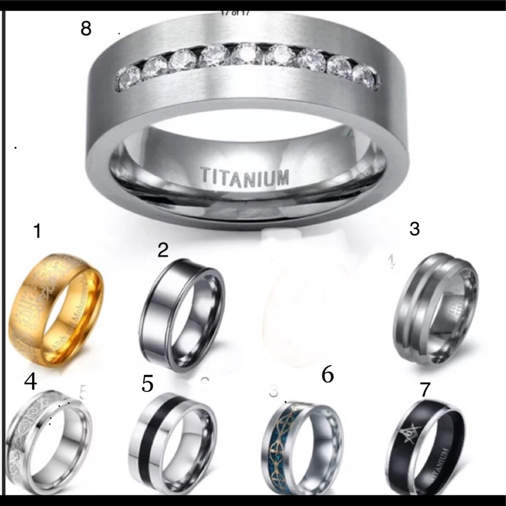 NWT stainless steel tungsten men’s-women wedding